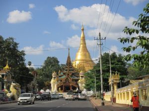 De Schwedagon Paya in Yangon